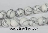 CTU1788 15.5 inches 18mm round synthetic turquoise beads