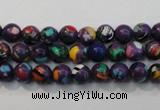 CTU2111 15.5 inches 6mm round synthetic turquoise beads