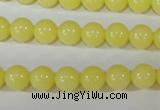 CTU2517 15.5 inches 8mm round synthetic turquoise beads