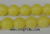 CTU2519 15.5 inches 12mm round synthetic turquoise beads
