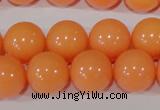 CTU2537 15.5 inches 16mm round synthetic turquoise beads