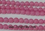 CTU2547 15.5 inches 4mm round synthetic turquoise beads