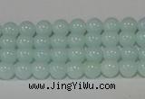 CTU2563 15.5 inches 4mm round synthetic turquoise beads