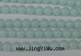 CTU2564 15.5 inches 6mm round synthetic turquoise beads