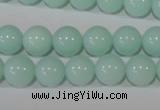 CTU2566 15.5 inches 10mm round synthetic turquoise beads
