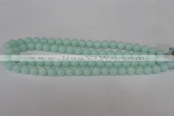CTU2566 15.5 inches 10mm round synthetic turquoise beads