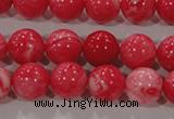 CTU2613 15.5 inches 10mm round synthetic turquoise beads