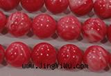 CTU2614 15.5 inches 12mm round synthetic turquoise beads