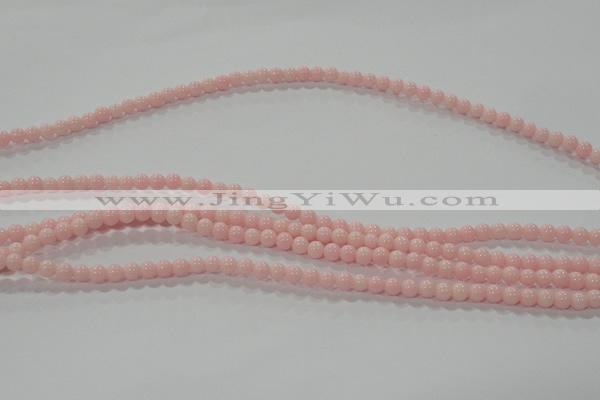 CTU2671 15.5 inches 3mm round synthetic turquoise beads