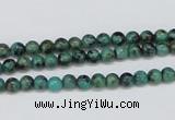 CTU425 15.5 inches 4mm round African turquoise beads wholesale