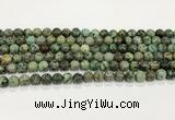 CTU512 15.5 inches 8mm round African turquoise beads wholesale