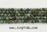 CTU513 15.5 inches 10mm round African turquoise beads wholesale