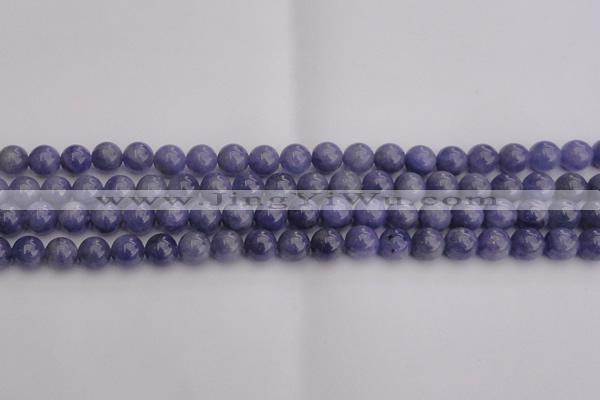 CTZ504 15.5 inches 10mm round natural tanzanite gemstone beads