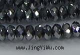 CTZ645 15.5 inches 5*8mm faceted rondelle terahertz beads wholesale