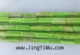 CUBS05 15 inches 4*13mm cuboid synthetic sea sediment jasper beads