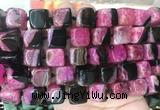 CUBS120 15 inches 12*13mm cube agate gemstone beads wholesale CUBS120 15 inches 12*13mm cube agate gemstone beads wholesale