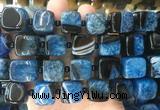 CUBS131 15 inches 14*15mm cube agate gemstone beads wholesale
