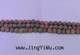 CUG184 15.5 inches 12mm round matte unakite gemstone beads