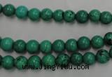CWB565 15.5 inches 6mm round howlite turquoise beads wholesale