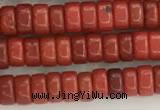 CWB825 15.5 inches 2*4mm tyre howlite turquoise beads wholesale