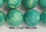 CWB878 15.5 inches 10mm round howlite turquoise beads wholesale