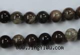 CWJ202 15.5 inches 8mm round wood jasper gemstone beads wholesale