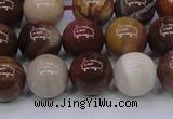 CWJ405 15.5 inches 14mm round wood jasper gemstone beads wholesale