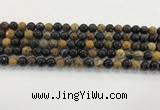 CWJ581 15.5 inches 7mm round wooden jasper beads wholesale