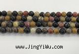 CWJ582 15.5 inches 9mm round wooden jasper beads wholesale