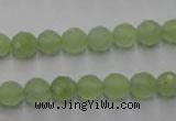 CXJ102 15.5 inches 8mm faceted round New jade beads wholesale