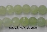 CXJ103 15.5 inches 10mm faceted round New jade beads wholesale