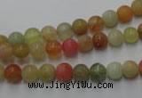 CXJ111 15.5 inches 6mm round dyed New jade beads wholesale