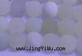 CXJ302 15.5 inches 8mm round matte New jade beads wholesale