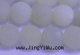 CXJ304 15.5 inches 12mm round matte New jade beads wholesale