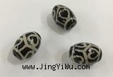 DZI334 10*14mm drum tibetan agate dzi beads wholesale