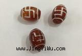 DZI399 10*14mm drum tibetan agate dzi beads wholesale