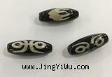 DZI493 10*30mm drum tibetan agate dzi beads wholesale