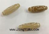 DZI503 10*30mm drum tibetan agate dzi beads wholesale