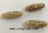 DZI504 10*30mm drum tibetan agate dzi beads wholesale