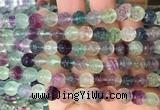 FGBS286 15 inches 8mm carved Lotus flower fluorite gemstone beads