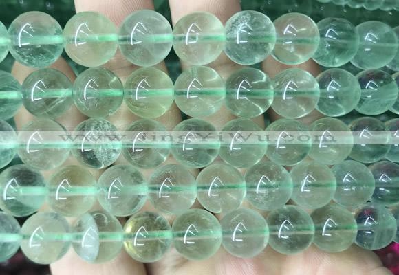FLBS22 15 inches 10mm round green fluorite beads wholesale