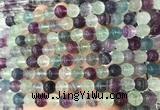 FLBS26 15 inches 10mm carved Lotus flower fluorite beads wholesale