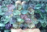FLBS47 15 inches 18mm heart fluorite beads wholesale