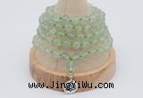 GMN1243 Hand-knotted 8mm, 10mm prehnite 108 beads mala necklaces with charm
