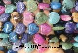 HGBS156 15 inches 20*20mm heart Agate gemstone beads wholesale HGBS156 15 inches 20*20mm heart Agate gemstone beads wholesale