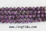 LPBS08 15 inches 10mm round purple Lepidolite beads wholesale