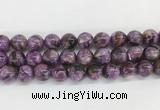 LPBS09 15 inches 12mm round purple Lepidolite beads wholesale