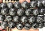 LSBS01 15 inches 20mm round black labradorite beads wholesale