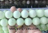 LSBS1012 15 inches 22mm round lemon turquoise gemstone beads wholesale