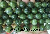 LSBS11 15 inches 16mm faceted round China jade beads wholesale